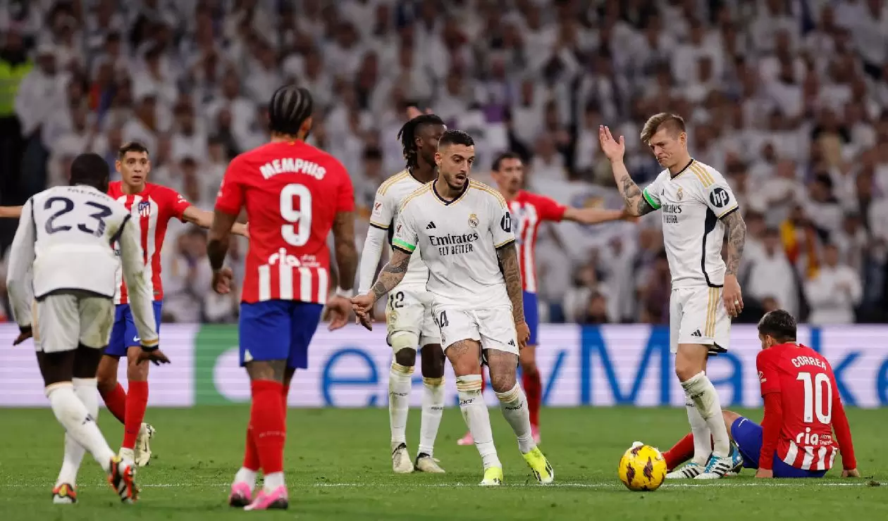 Real Madrid empató con Atlético de Madrid