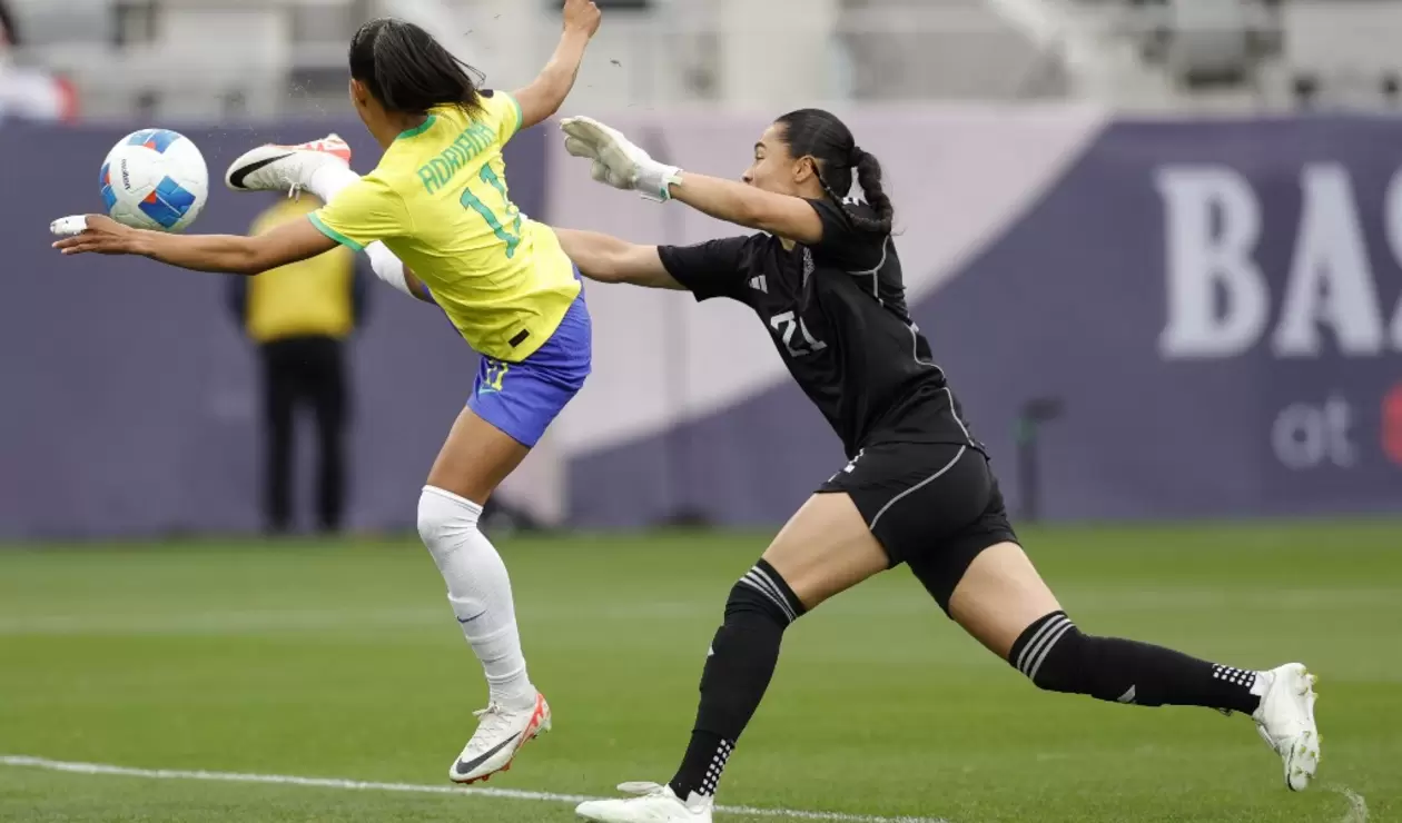 Brasil vs México, Copa Oro Femenina 2024