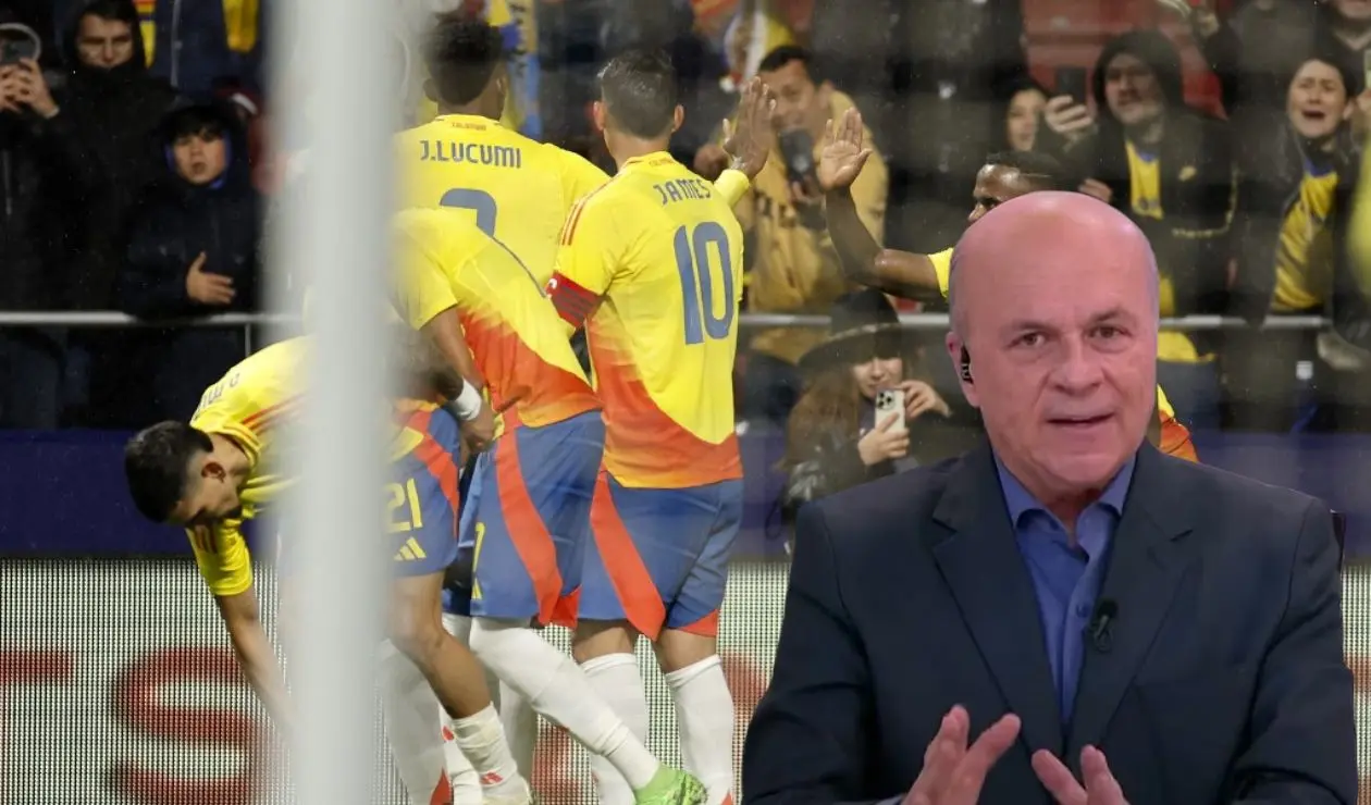 Carlos Antonio Vélez - Colombia vs Rumania
