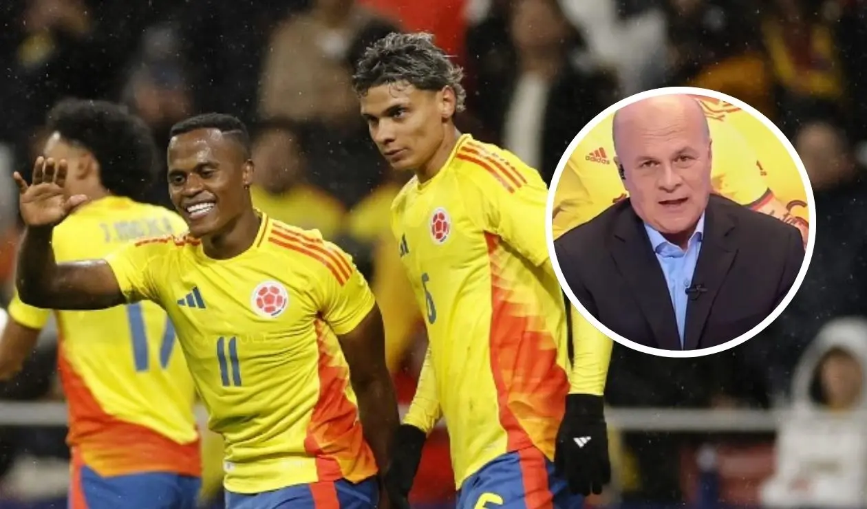 Carlos Antonio eligió los 3 mejores jugadores de Colombia ante Rumanía
