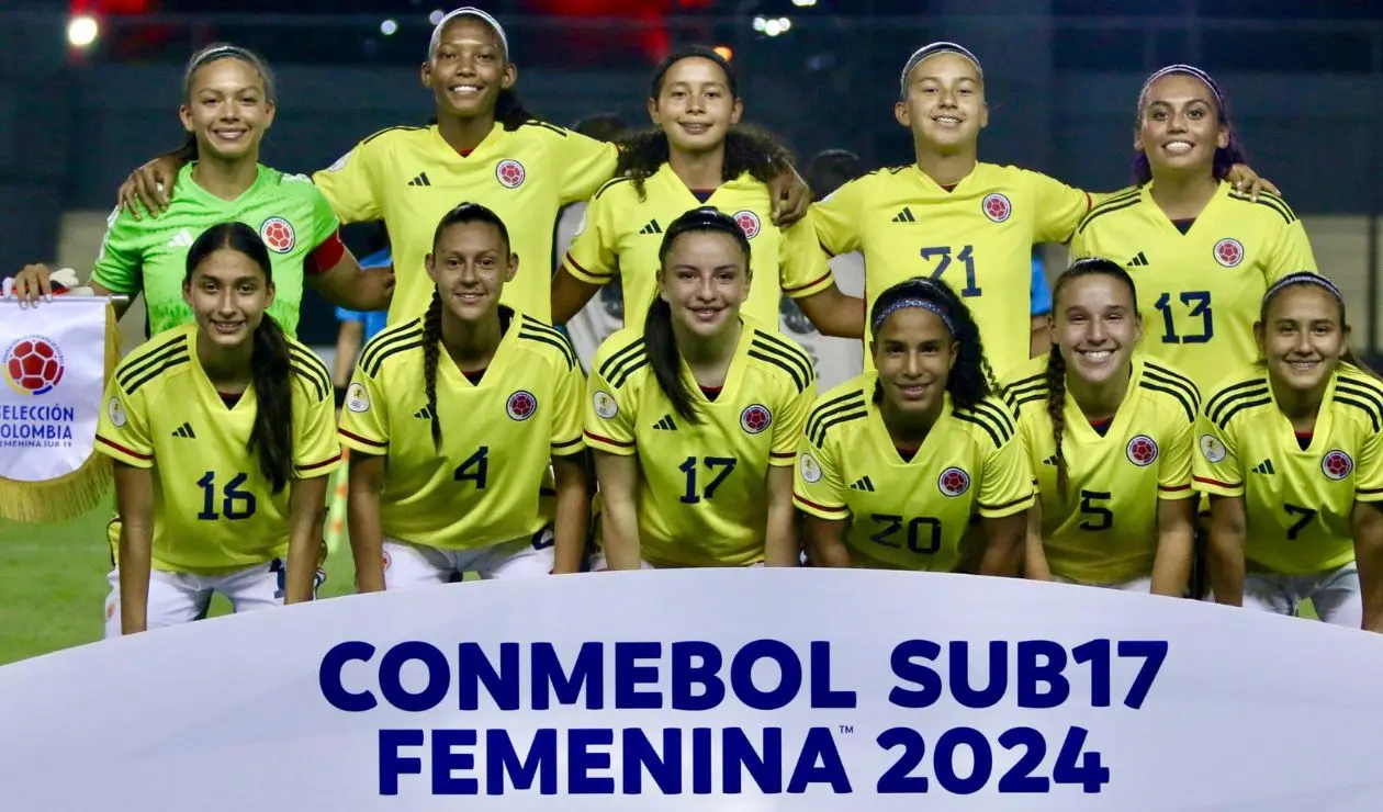 Selección Colombia - Sudamericano Femenino Sub 17