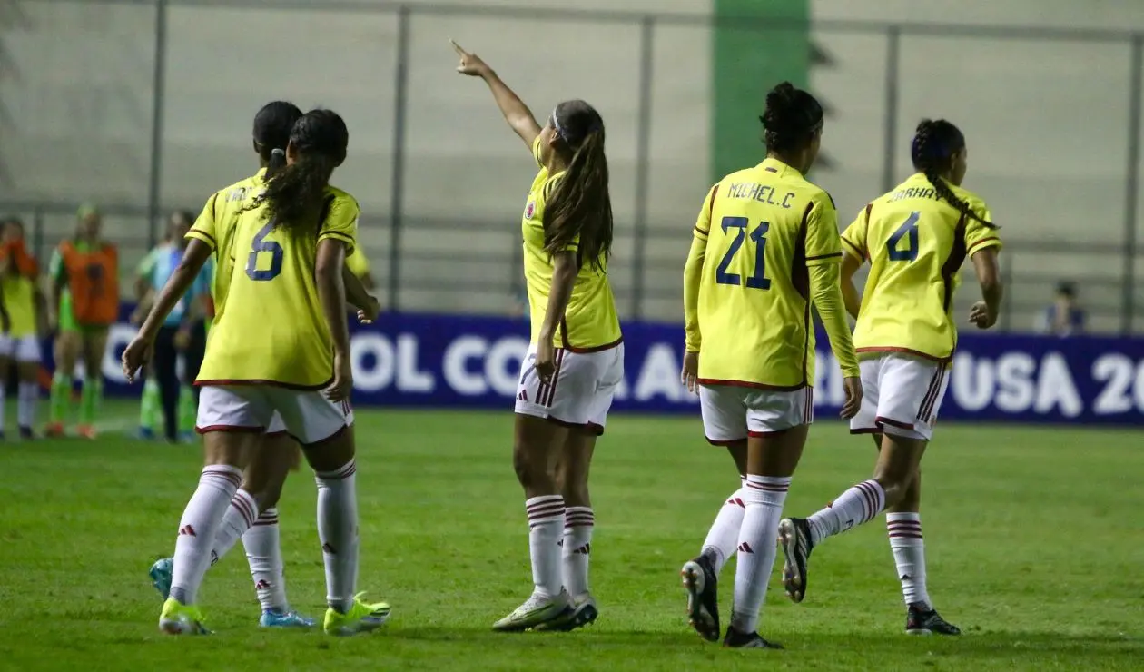 Selección Colombia femenina sub 17 en el Sudamericano 2024