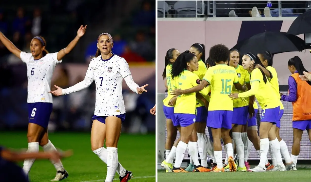 Estados Unidos vs Brasil - final Copa Oro Femenina