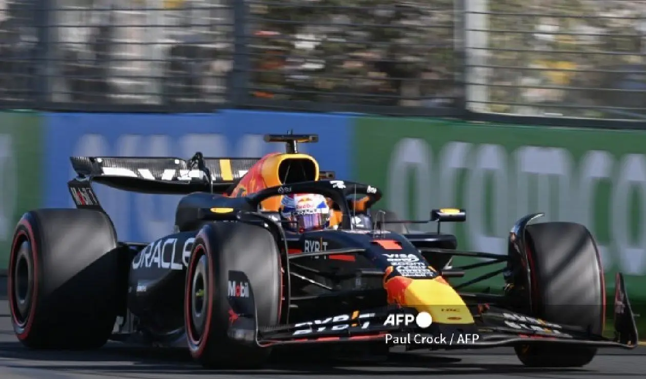 Max Verstappen en el GP de Australia