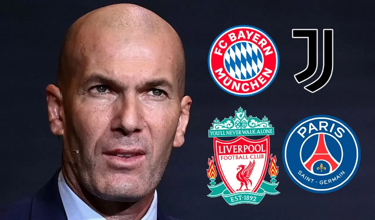 Zidane está en los planes de un grande de Europa: sería su DT en 2024