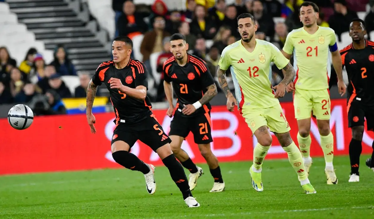 Colombia vs España, fecha FIFA