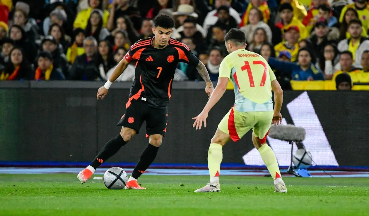 Luis Díaz, Colombia vs España