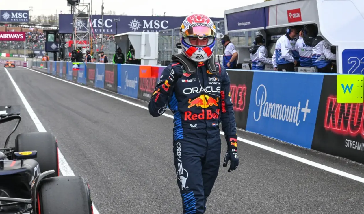 Max Verstappen en el GP de Japon