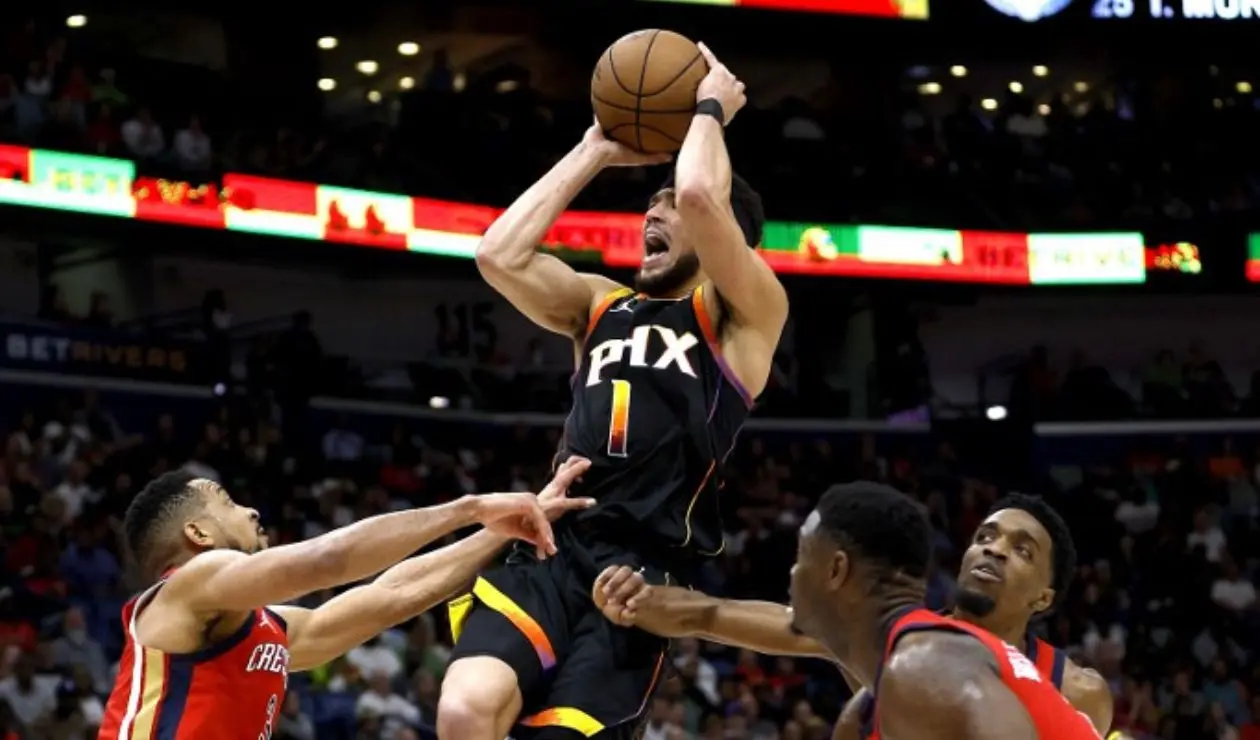 NBA 2024: Devin Booker guio la victoria de los Suns ante los Pelicans