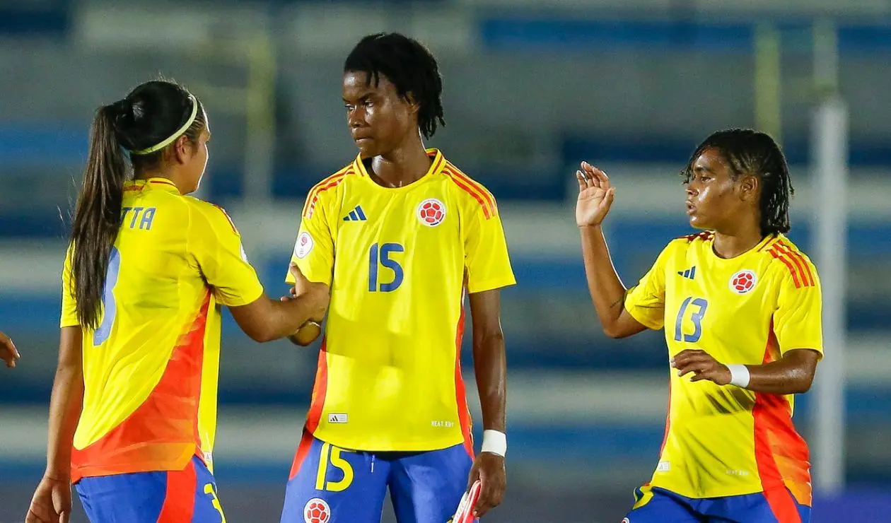 La selección Colombia en el Sudamericano femenino sub-20