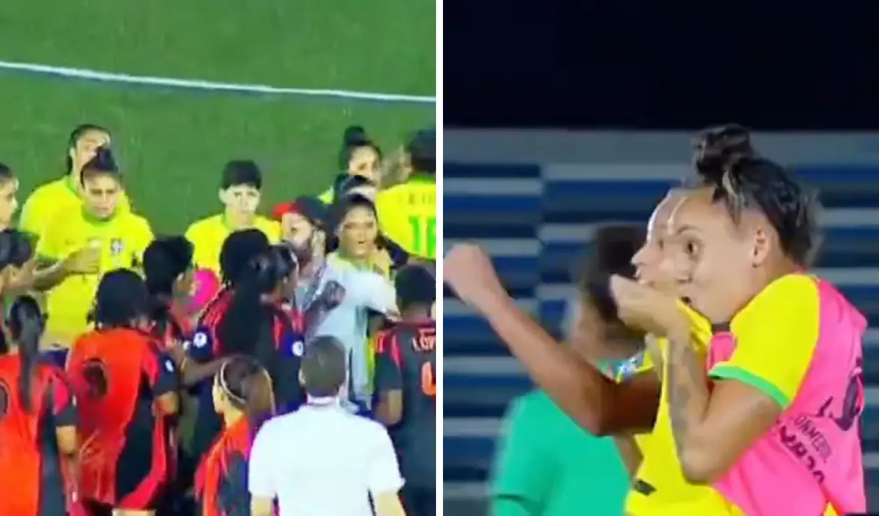Colombia vs Brasil, Sudamericano femenino sub-20
