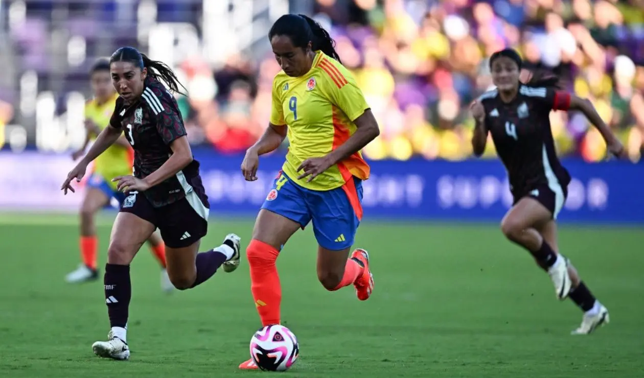 Colombia vs México - amistoso femenino