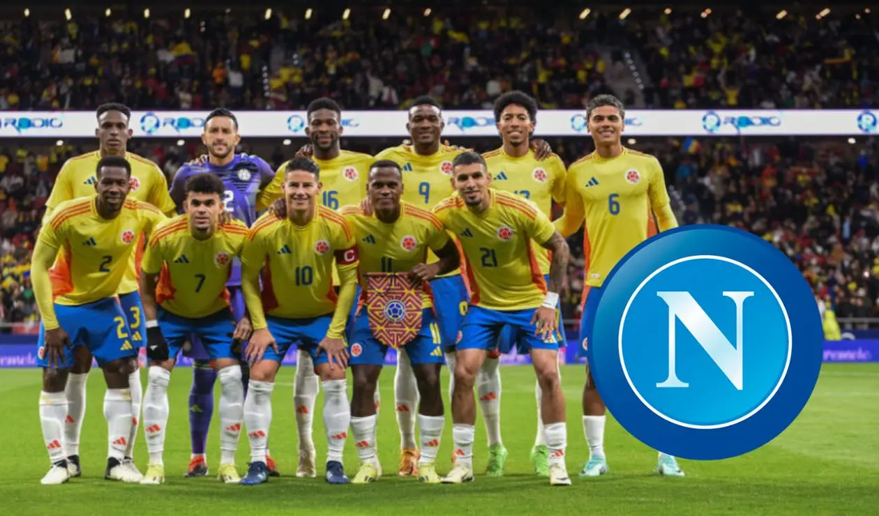 Selección Colombia y Napoli