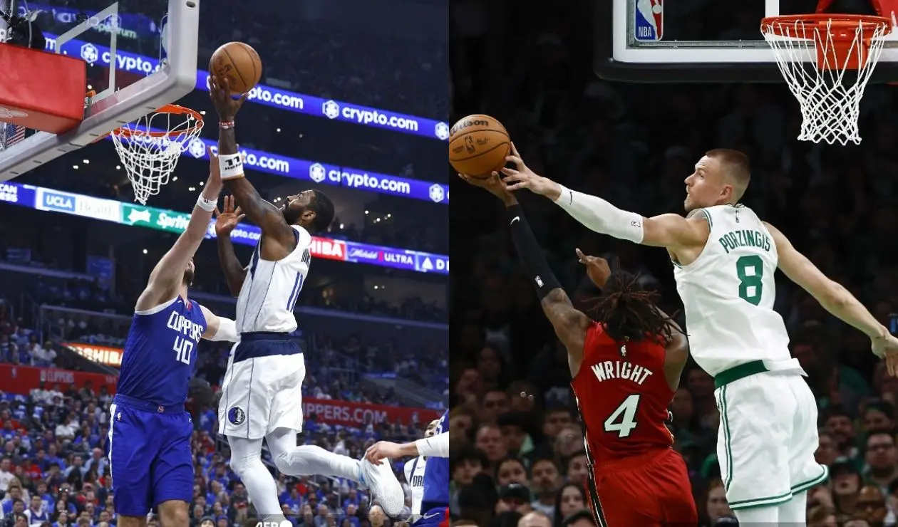 NBA: Clippers y Celtics pegan primero en el inicio de los Playoffs 
