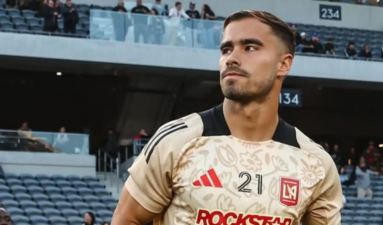 Tomás Ángel con LAFC