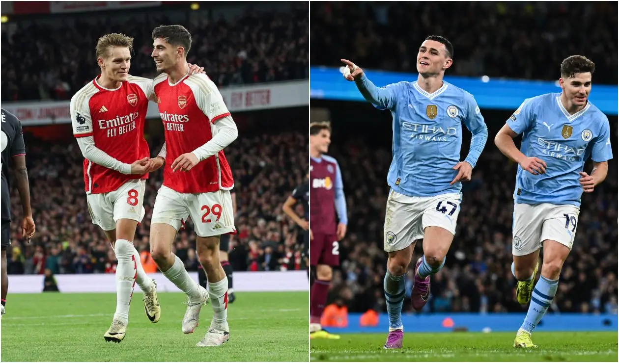 Arsenal y Manchester City