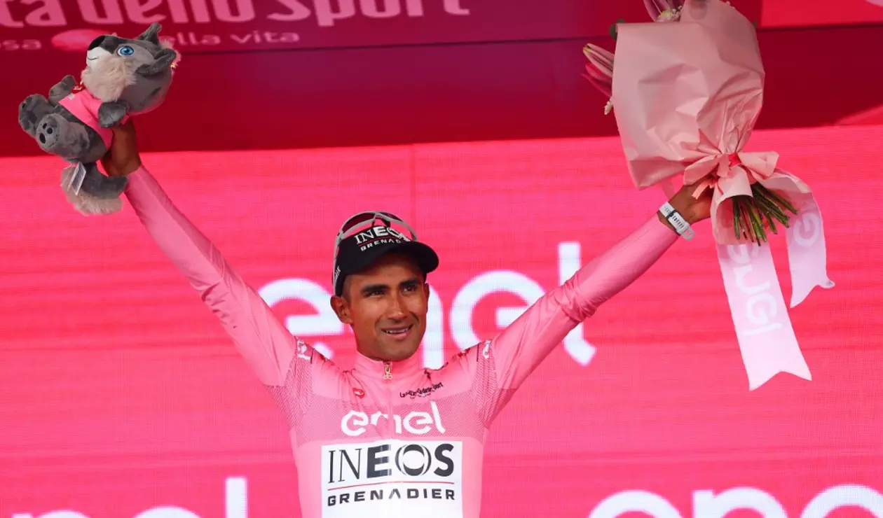 Jhonatan Narváez, ganador etapa 1 del Giro de Italia