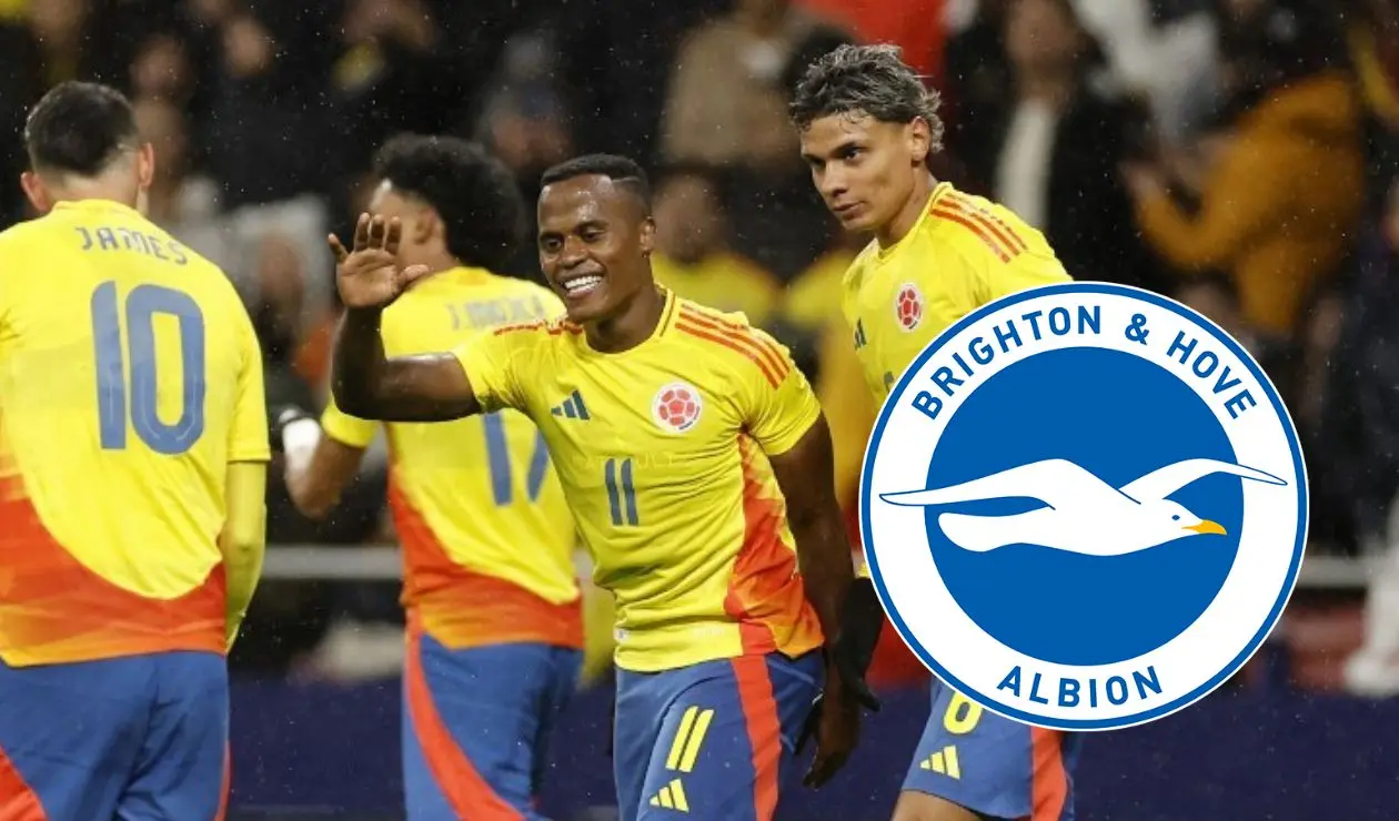 Brighton y la selección Colombia