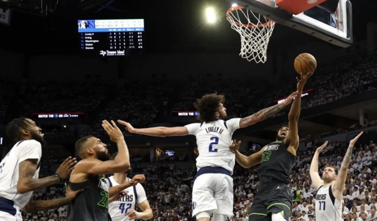 NBA: Dallas venció a Minnesota y jugará las finales ante Celtics