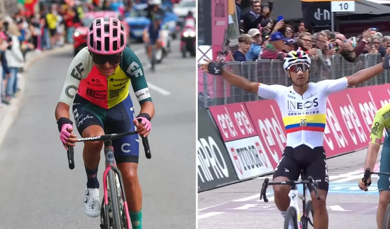 Giro de Italia 2024; etapa 6: ecuatorianos en la clasificación general