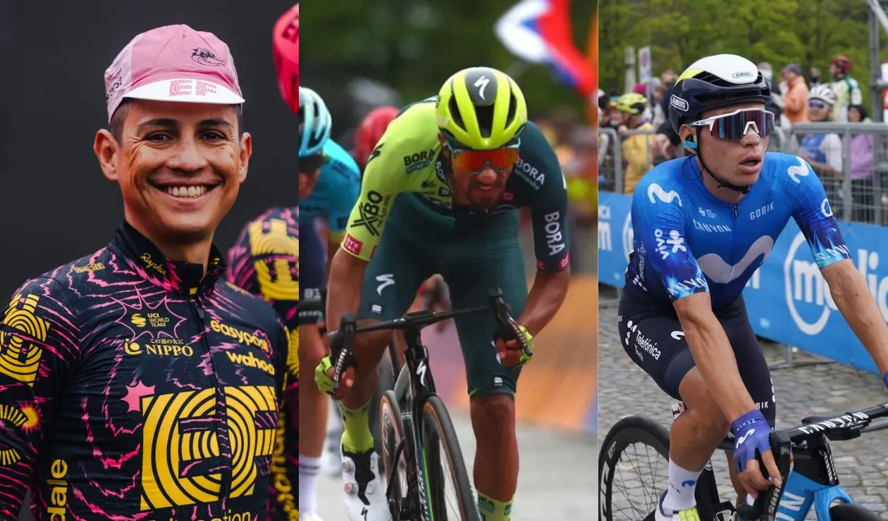 Giro de Italia 2024; etapa 19: colombianos en la clasificación general