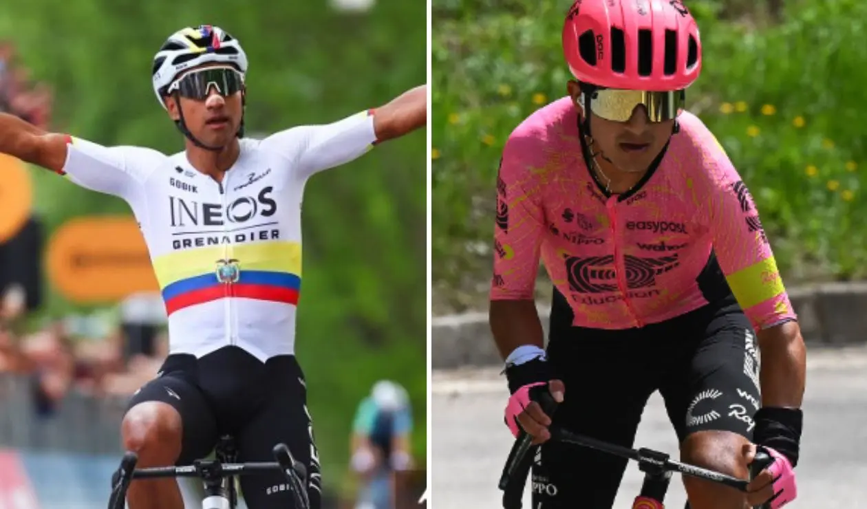 Jhonatan Narváez y Jefferson Cepeda Giro de Italia 2024