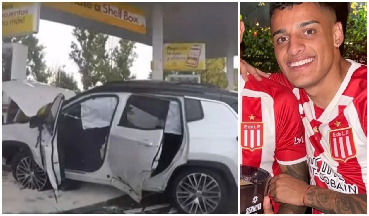 Tiago Palacios protagonizó un accidente
