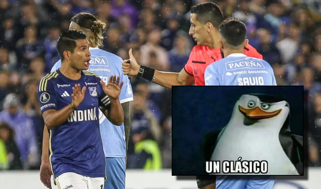 Memes no perdonan a Millos: "Eliminados de Libertadores, un clásico"