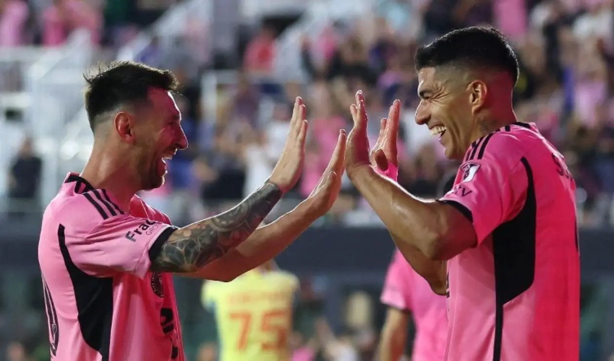 Messi y Suárez lideraron la goleada del Inter Miami ante NY Red Bull