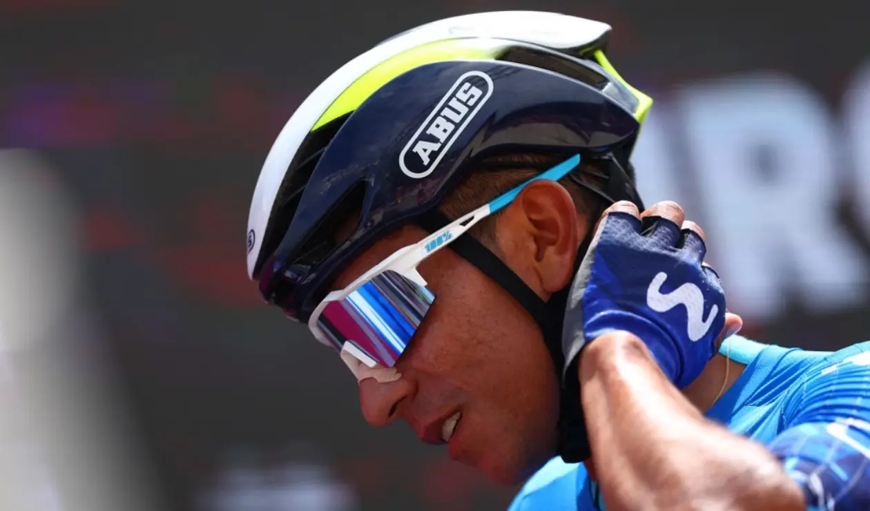 Nairo Quintana en el Giro de Italia