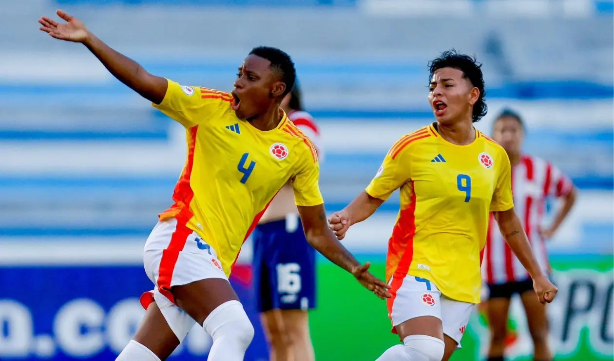 Selección Colombia en el Sudamericano Femenino Sub 20