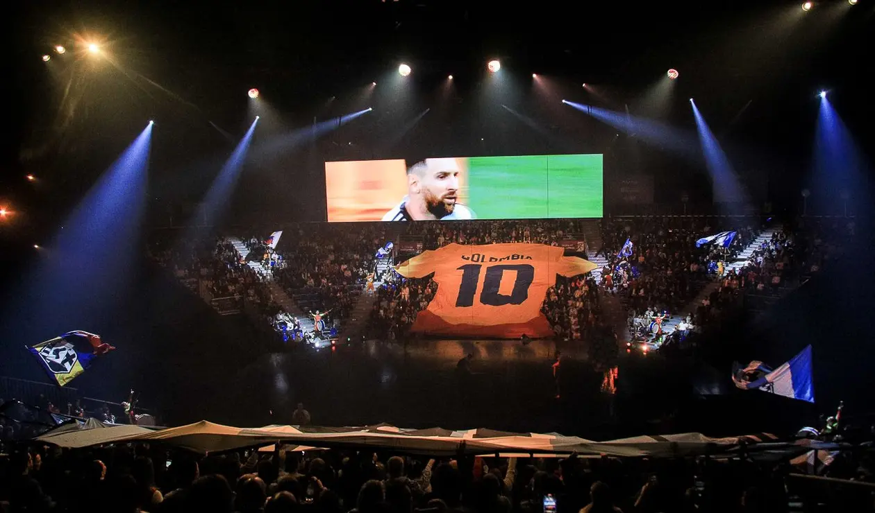 Lionel Messi, Circo del Sol en Bogotá