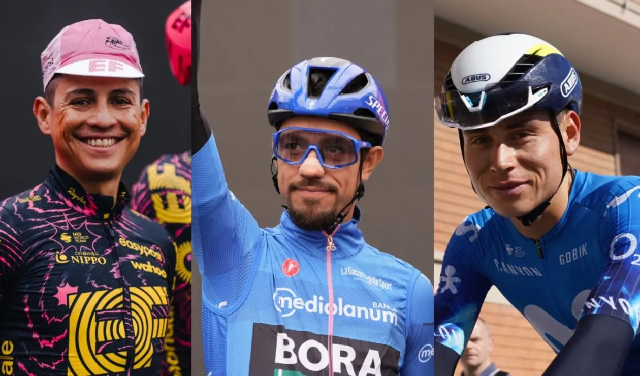 Giro de Italia 2024; etapa 17: colombianos en la clasificación general