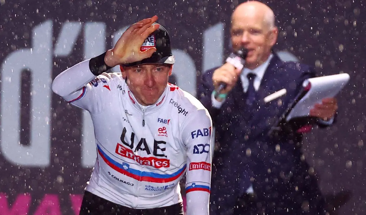 Tadej Pogacar, figura del Giro de Italia