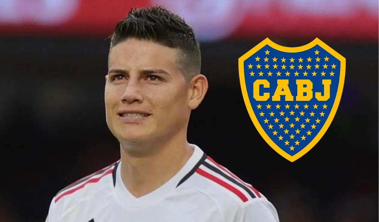 Boca Juniors descartó la posibilidad de sumar a James Rodríguez como refuerzo