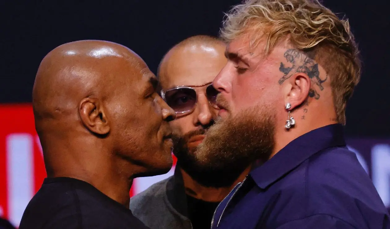 Mike Tyson y Jake Paul