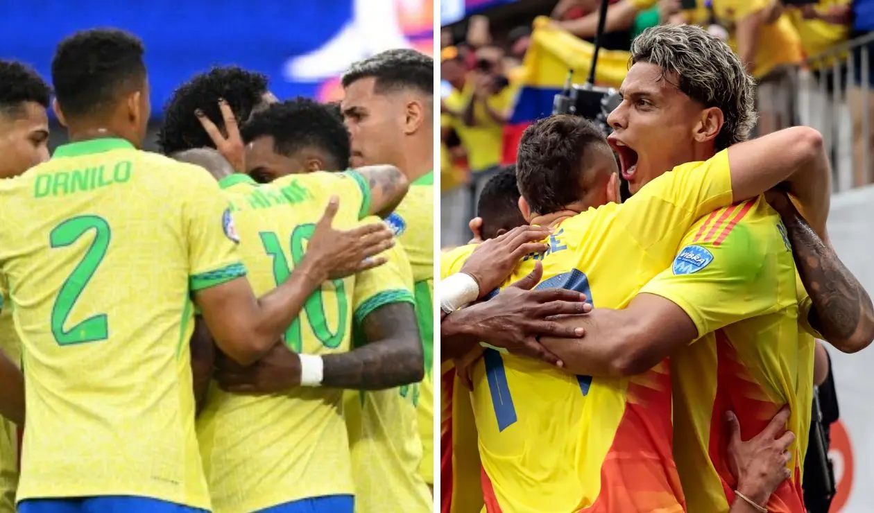 Brasil vs Colombia en Copa América 2024