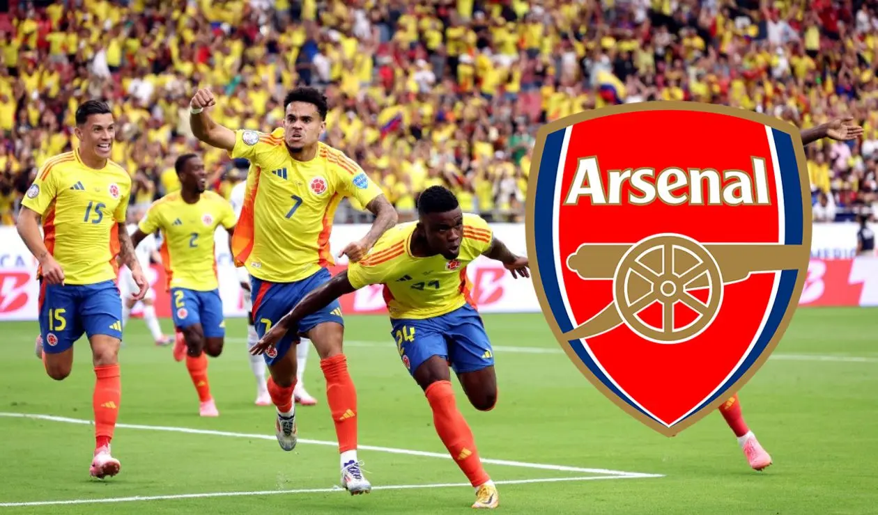 Arsenal quiere una figura de la Colombia que brilla en Copa América