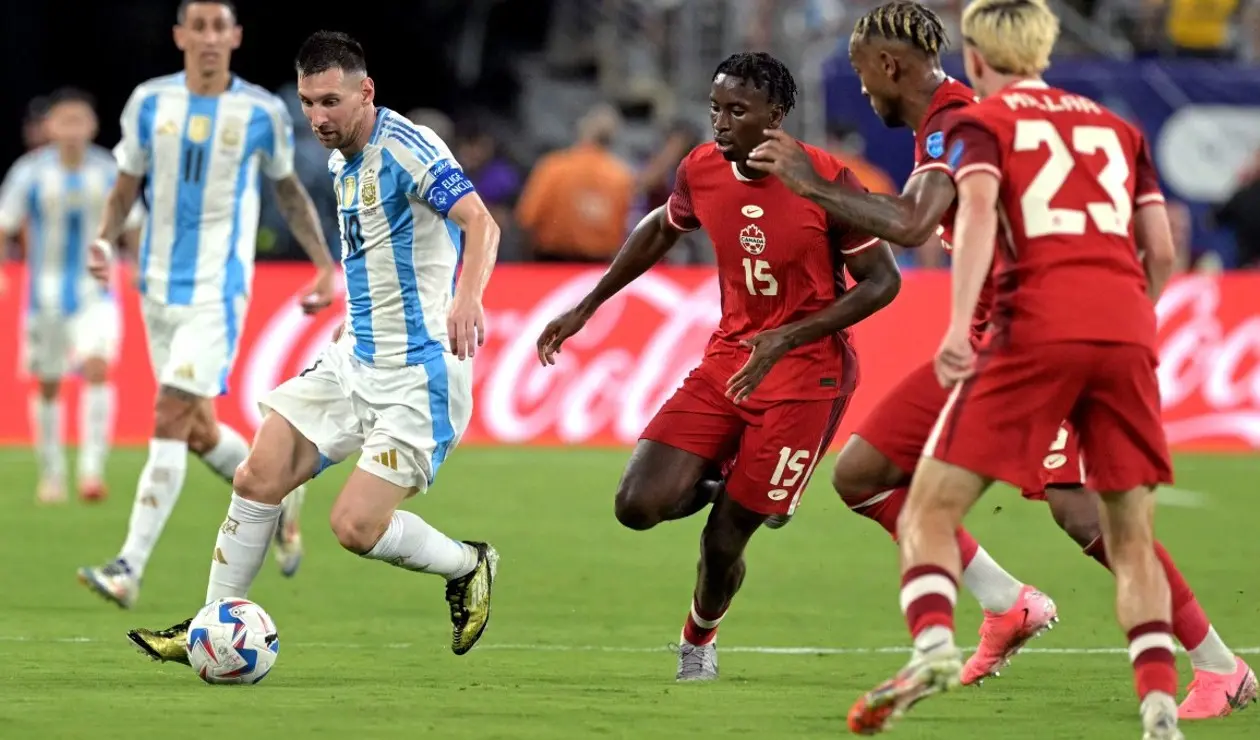 Lionel Messi vs Canadá