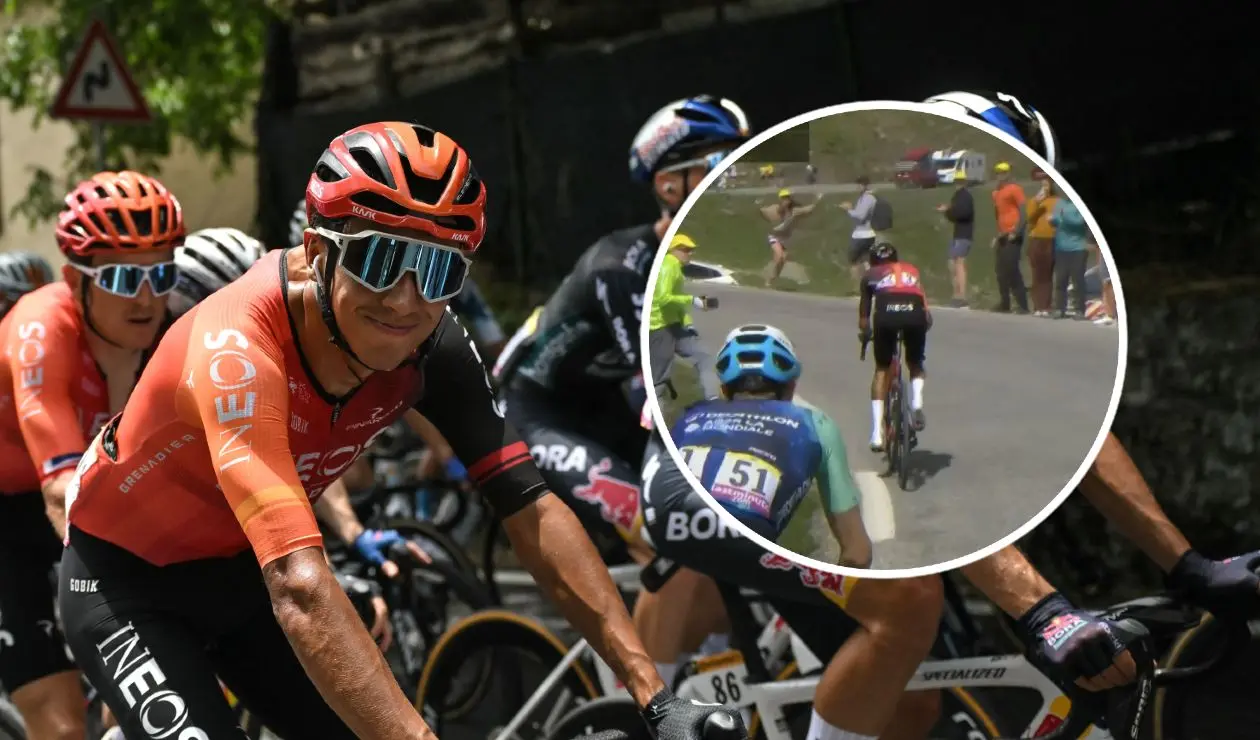 Egan Bernal, etapa 4 del Tour de Francia 2024