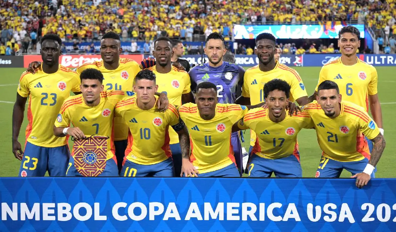 Selección Colombia vs Uruguay