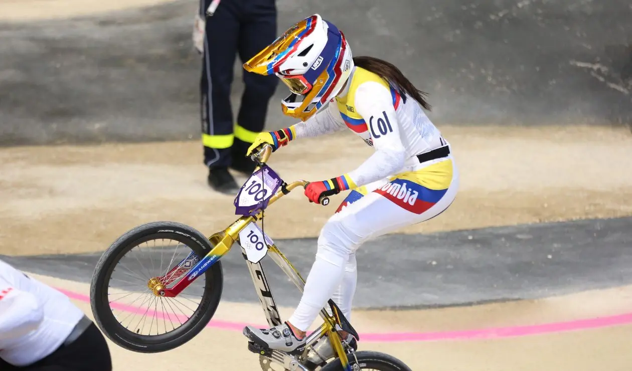 Mariana Pajón en los Juegos Olímpicos de París 2024