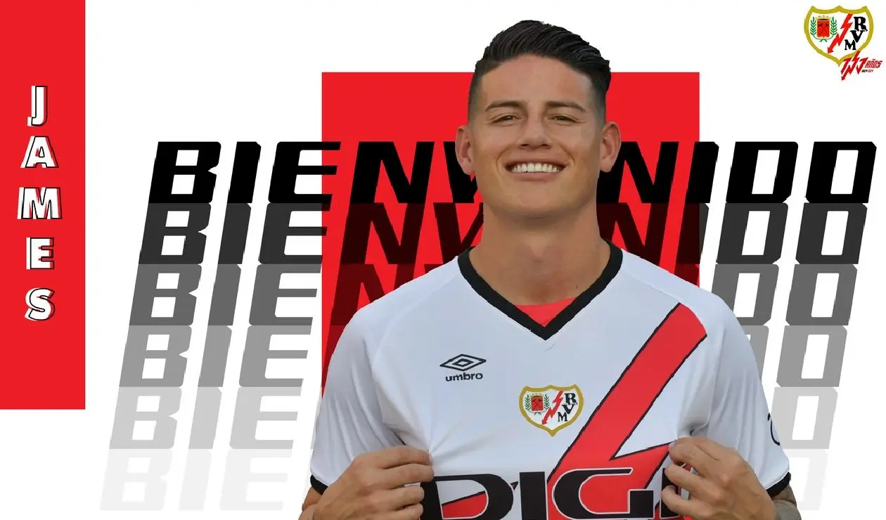 James Rodríguez, nuevo jugador de Rayo Vallecano