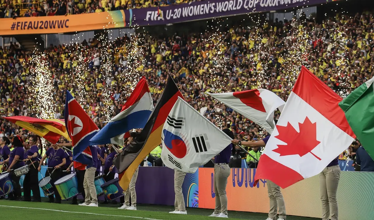 Inauguración del Mundial Femenino sub-20 2024 en Colombia