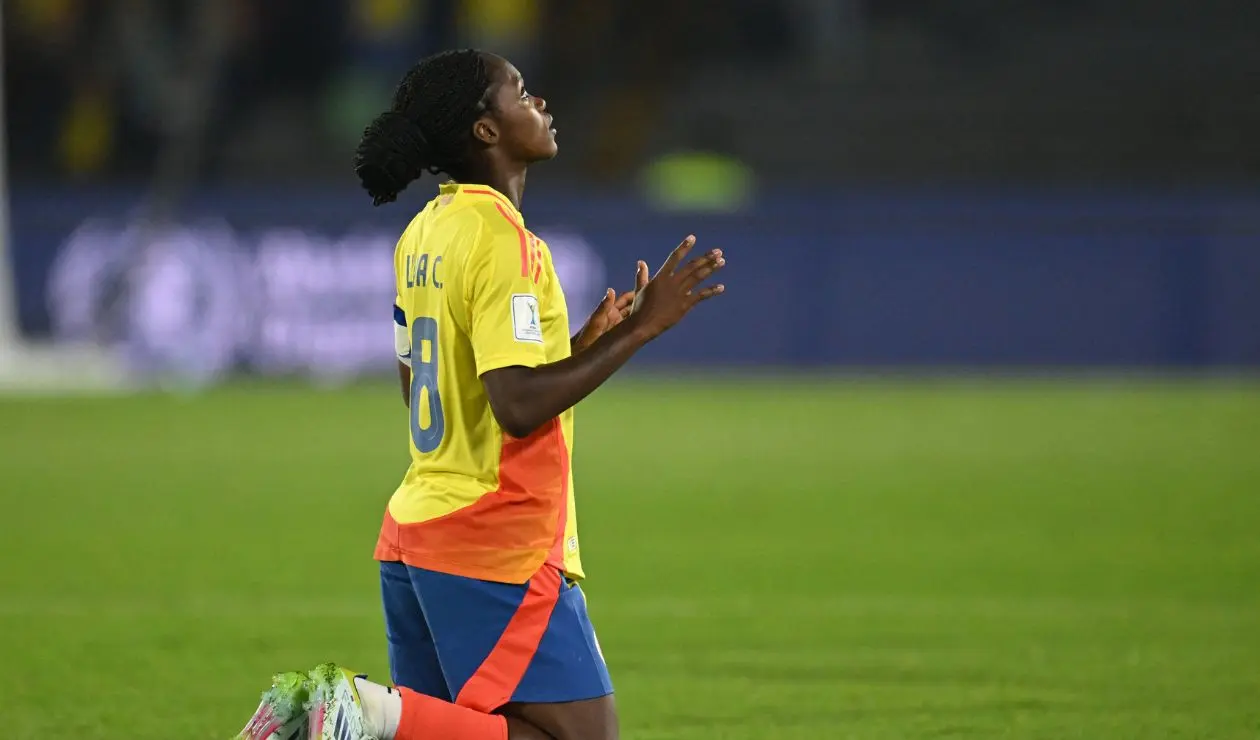 Linda Caicedo en el Mundial Femenino sub-20