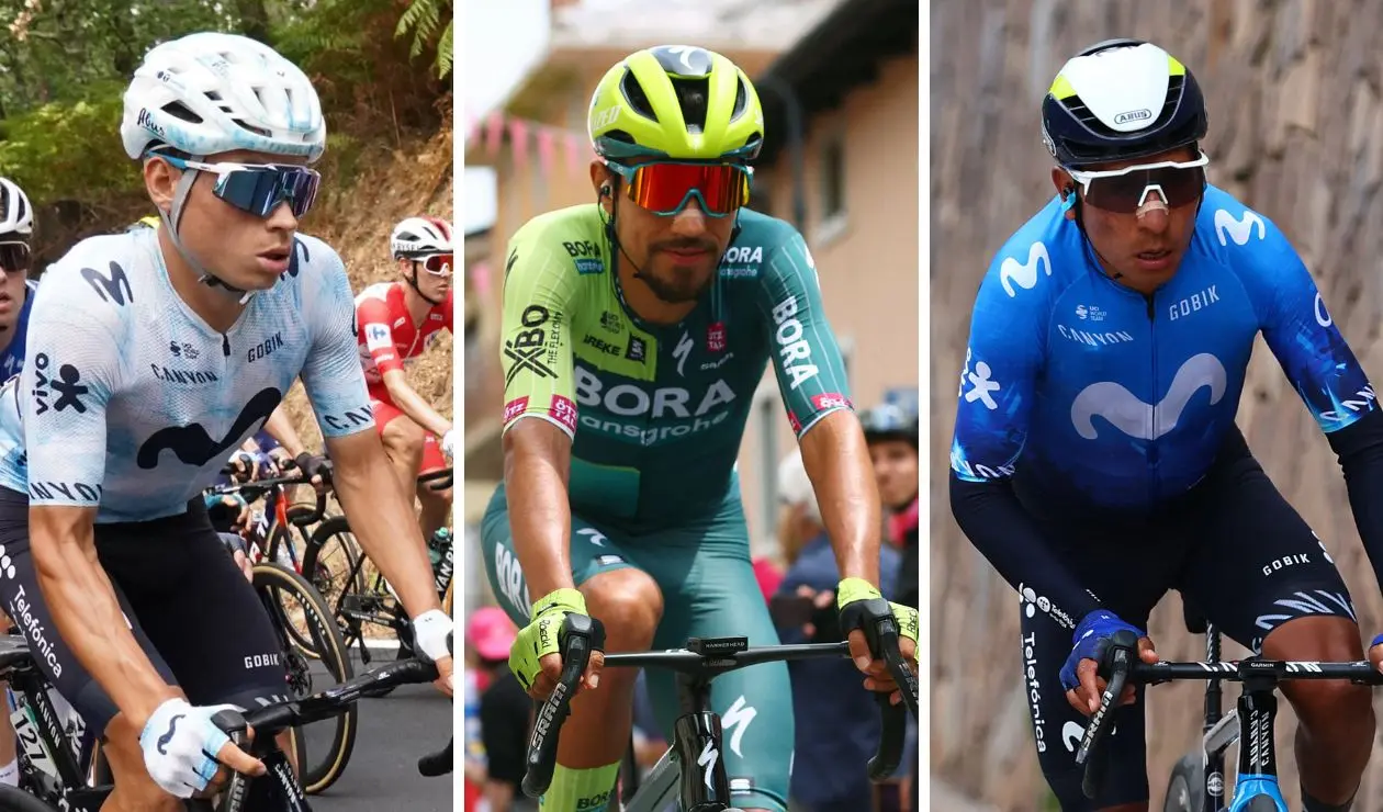 Colombianos en la Vuelta a España 2024