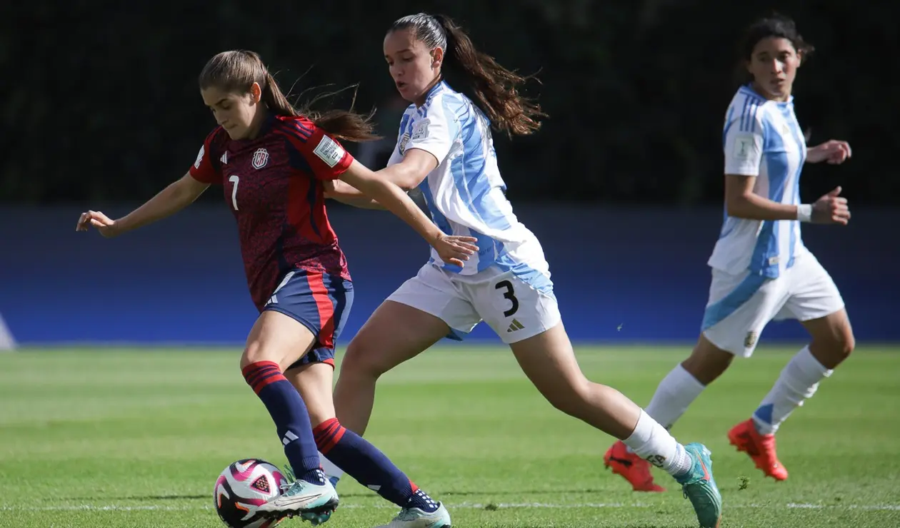 Argentina vs Costa Rica, Mundial Femenino sub-20