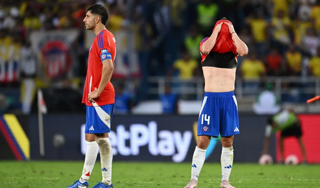 Chile perdió vs Colombia