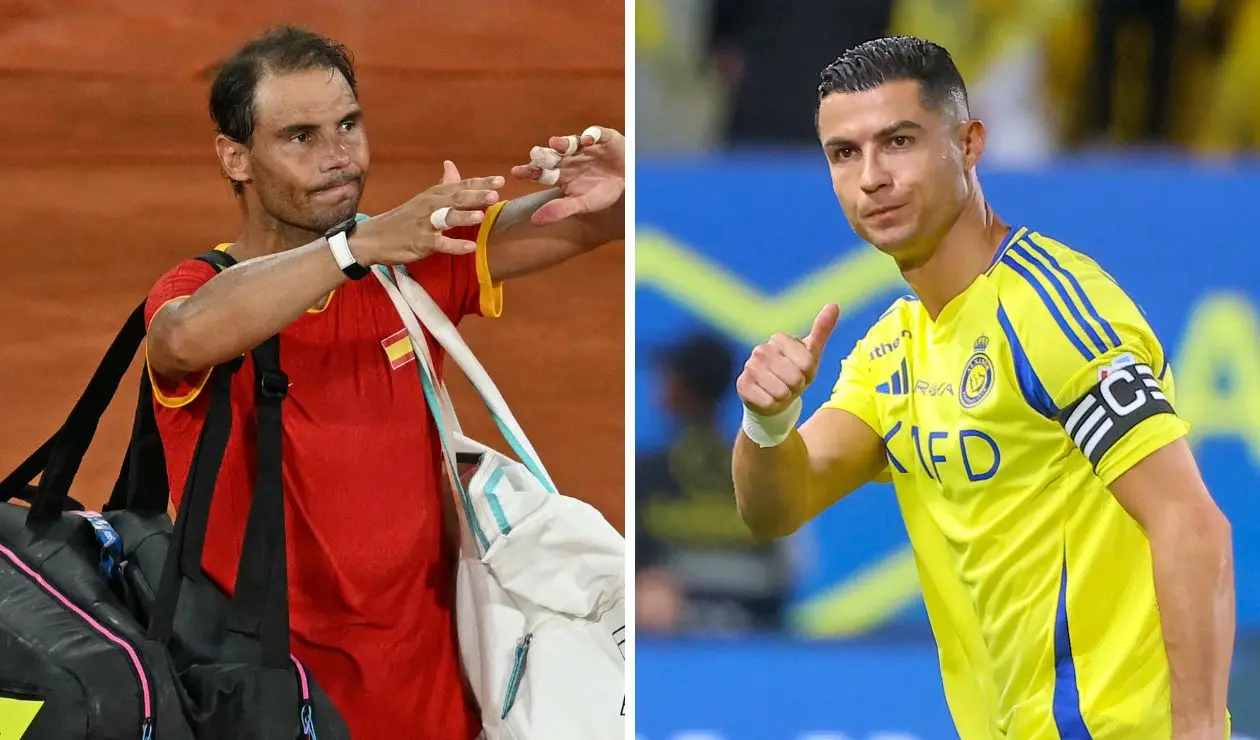 Rafael Nadal y Cristiano Ronaldo