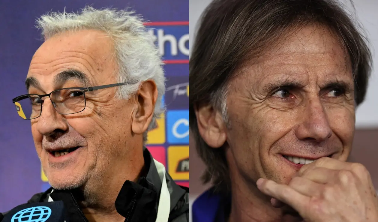 Jorge Fossati y Ricardo Gareca